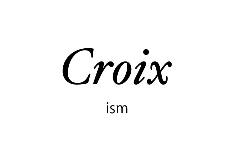 Croix ism | INSECTE〔インセクト〕visvim（ビズビム）yohji yamamoto pour homme（ヨウジヤマモト  プールオム）soloist（ソロイスト）undercover（アンダーカバー）stein（シュタイン）yoke（ヨーク）DAIRIKU（ダイリク）正規取扱店。通販